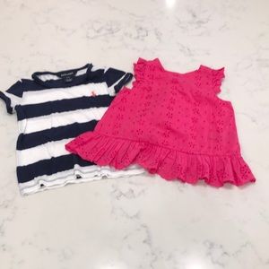 Size 3/3T (x2) Ralph Lauren shirts